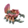 Articulating 3D Printed Cyber Crab Box - Unique Storage Box with Movable Joints | Futuristic Desk Organizer (Rainbow) view 2