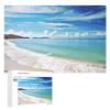1000 PCS Jigsaw Puzzles Ocean Sea Beach Wooden Puzzle Personalized Picture Puzzle Family Decoration Puzzles for Adults Challenging Puzzle Family Wedding Graduation Present view 1