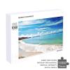 1000 PCS Jigsaw Puzzles Ocean Sea Beach Wooden Puzzle Personalized Picture Puzzle Family Decoration Puzzles for Adults Challenging Puzzle Family Wedding Graduation Present view 4