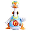 Dusky Shark Dancing Hip Hop Goose Musical Toy for Kids  Developmental Playmate (Blue) view 1