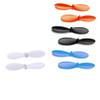 AYDCMC Length = 42mm Propeller Blade Compatible with S9 S9W S9HW Mini Foldable RC Drone Mini Foldable KY905 Quadcopter Pocket Drone 901S 901H 901HS Replacement Blades(8pcs) view 1
