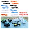 AYDCMC Length = 42mm Propeller Blade Compatible with S9 S9W S9HW Mini Foldable RC Drone Mini Foldable KY905 Quadcopter Pocket Drone 901S 901H 901HS Replacement Blades(8pcs) view 4