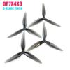 KITQLPG Propeller 3-Blade 7Inch/6Inch/5.1Inch Poly Carbonate Popo Propeller 2CW+2CCW Light Grey Compatible with HQProp DP7X4X3/6X3.5X3/5.1X3.6X3 view 2