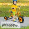 Kids Tricycle for Ages 3+, Preschool Daycare Playground Kids Balance Bike, Home Toddler Trike with Bell and Rubber Wheels, Boys and Girls Indoor/Outdoor Play Equipment view 3