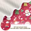 Cotton Baby Blanket Soft Cozy Throw Blanket Nursery Swaddle Receiving Blankets for Toddler Bed 30" x 40 - Christmas Dwarves view 2