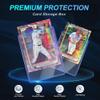 1000 Card Sleeves Clear Loads for Cards,3"X4" Baseball Card Protectors Sleeves for Cards,Hard Plastic Card Holder for Trading Sports Football Game Cards (500 Hard Sleeves+500 Penny Sleeves) view 3