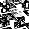 20 PCS Baby Visual Stimulus Cards, Double-Sided High Contrast Black and White Flashcards Visual Sensory Development Montessori Cards Set for Newborn Boy Girl Baby 0-3 Months Tummy Time (5.9 X 5.9) view 1