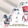 Cotton Baby Blanket Soft Cozy Throw Blanket Nursery Swaddle Receiving Blankets for Toddler Bed 30" x 40 - Christmas Soldiers view 2