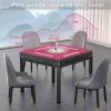 2F22E Mahjong Mat, Noise Reduction Non-Slip Mahjong Mat for Table, 32.4 * 32.4 Inch Mahjong Table Mat for Poker, Board Games Table Mat, Card Games, Tile Games, Dominoes (Pink) view 3