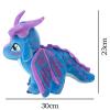 2PCS Soft Plush Wings Dragon Figures Stuffed Animals Toy Doll, Pterosaur Flying Dragon Plushie Toys Best Birthday Christmas Anniversary Fiesta Party Festival Gifts for Adults Kids Baby Random Color view 2
