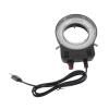 144 LED Ring Light for Stereo Microscope, 4W LED Microscope Ring Light with Adjustable Brightness, USB Powered Microscope Lamp view 2