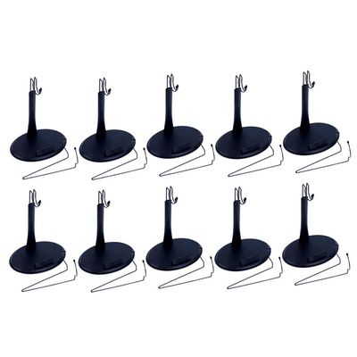 10x 1/6 BJD Doll Toy Stand Display Support Prop Up Mannequin Model Holder