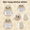 2 PCS Handmade Emotional Support Pickled Duck,Knitting with Positive Words, Emotional Support Nuggets Squishmallow Pickle Birthday Gifts for Home Office Desktop Decor (Duck) view 4