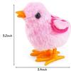 Audaisyly Chick Bunny Wind Up Toys for Kids, 4 PCS Clockwork Novelty Jumping Hopping Toy for Easter Egg Hunt Basket Stocking Party Birthday Gift view 3