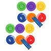 2X Plates Sticks Set Trick Juggling Sports Game Fun Performance Props Indoor view 3