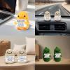2 PCS Handmade Emotional Support Pickled,Knitting Emotional Support Plush with Positive Words, Emotional Support Nuggets Pickle Birthday Gifts for Home Office Desktop Decor (Cucumber) view 3