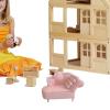 1:12 Scale Sofa for Dollhouse, Living Room Decor, Bedroom Accessories for 6in Dolls, Chaise Longue view 4