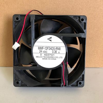for MMF-12F24DS-RN8 Fan MMF-12F24DS-RN8 DC24V 0.36A 12012038mm Inverter Fan