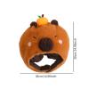 APLVFFZH Headgear Winter Hat Cute Plush Animal Hat for Halloween Masquerade Ball Carnival view 3