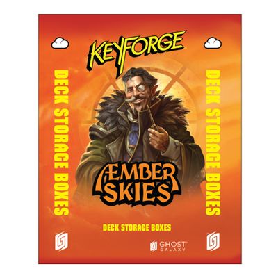 KeyForge mber Skies Deck Storage Boxes