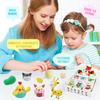 LOUFOR Air Dry Clay Kits - Modeling Clay for Kids, Ultra Light & Soft, Safe & Non-Toxic, 12 Boxes DIY Model Magic Clay with Sculpting Tools & Tutorials, Creatible Art Crafts Toys Gifts Boys Girls view 2