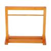1:12 Scale Doll Closet Rack with Doll Clothing Hanger Set, Ideal for Collectors Wooden Clothes Hanger Set for Dollhouse, Mini World Decoration, Versatile Doll Clothes Stand view 1