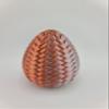 Hatchable Blind Box Woven Pattern Dragon Egg with Small Dragon (Gold-Silver-Copper) view 2