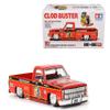 1:64 Scale Diecast Model Car Compatible with Chevrolet Silverado Tamiya x Kaido House CLOD Buster Orange Limited Edition by Kaido House KHMG130 view 1