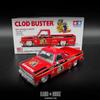 1:64 Scale Diecast Model Car Compatible with Chevrolet Silverado Tamiya x Kaido House CLOD Buster Orange Limited Edition by Kaido House KHMG130 view 3