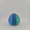 Hatchable Blind Box Leaf Pattern Dragon Egg with Small Dragon (Yellow-Blue-Red) view 3