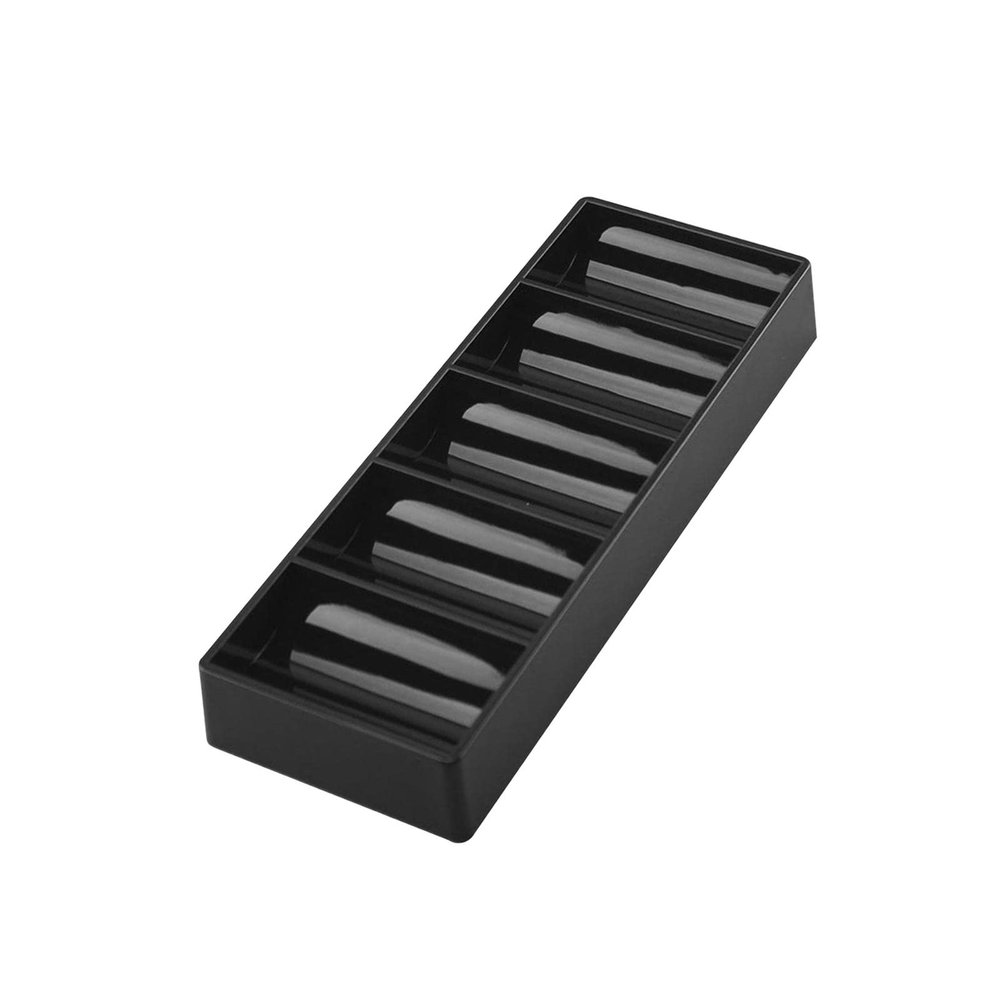 FytStycale Chips Tray for 100 Chips, Game Storage Solution for Gatherings, Black Without Lid