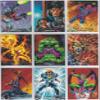 1992 Marvel Masterpieces Base Set of 100 Cards Joe Jusko NM/M Spider-Man, X-Men view 2
