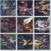 1994 Marvel Flair Inaugural Ed. Powerblast Insert Chase Set of 18 Cards NM/M Spider-Man, Wolverine view 1