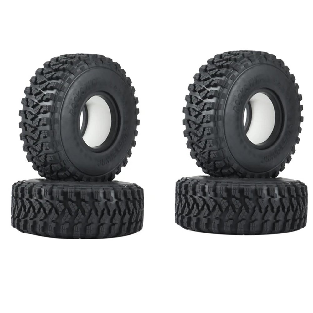4PCS 180X67mm 2.9 Inch All Terrain Rubber Tyres Wheel Tire for 1/6 RC for CRA-wler Car for Axi-al SCX6 AXI05000 Upgrade Parts