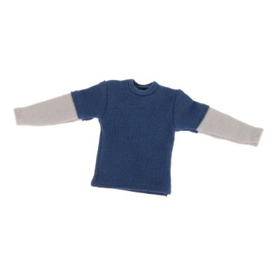 1:12 Long Sleeve T Shirt Handmade Doll Clothes for 6in Action Figures Accs