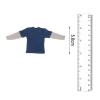 1:12 Long Sleeve T Shirt Handmade Doll Clothes for 6in Action Figures Accs view 2