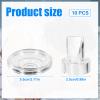 10pcs Breast Pump Replacement Parts for Momcozy S12 Pro/S9 Pro, Include 6pcs Silicone Duckbill Valves and 4pcs Silicone Diaphragms BPA-Free Wearable Breast Pump Accessories view 2