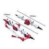 1:12 Scale RC Vehicle Axle Set for MN82 LC79, Front and Rear Assembly, Silver view 3