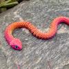TiTiC 3D Printed Snake, Articulated Flexible 3D Printed Animals Fidget Toy, Realistic Slithering Design,Fidget Toys Gifts for Halloween view 2
