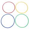 18.9in Sensory Training Hoops Kids Exercise 10pcs Hoop Rings 10pcs Connectors Sensory Training Equipment for Home view 4