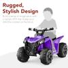Best Choice Products 6V Kids Ride On Toy, 4-Wheeler Quad ATV Play Car w/ 1.8MPH Max Speed, Treaded Tires, Rubber Handles, Push-Button Accelerator - Purple view 3