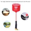Keenso 5.8Ghz 3dBi LHCP RC Drone Antenna, High Strength High Gain Antenna for FPV Racing Drone RC Parts Accessory Red (MMCX Elbow) view 4