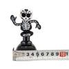 DRAGONRUN 3 Pcs Car Dashboard Decorations for Creative Skeleton Ornament for Girls Boys Home Decor Gifts Solar Powered view 3
