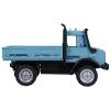 Dodoore RC Military Truck, 1:16 Scale Remote Control Car, All Terrain RC Rock Crawler Off-Road RC Truck, 2.4GHz Army Transport Vehicle with 2 Rechargeable Batteries for Adults (Blue) view 2