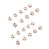 20Pcs Spanish Poker Dice 6 Sided Dice Plastic Table G Dice Set Yellow Board with Frie or Using Them for Digital Situations Spanish DiceSpanish Poker DiceJQK Dice Dice6 Sided view 3