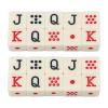 20Pcs Spanish Poker Dice 6 Sided Dice Plastic Table G Dice Set Yellow Board with Frie or Using Them for Digital Situations Spanish DiceSpanish Poker DiceJQK Dice Dice6 Sided view 4
