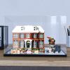 2cm Walnut Wood Grain Display Box Coffee Black high-end countertop Display Box Suitable for 21330 Home Alone 3mm Thick Transparent Display Cabinet (Black + Mirror + 3MM) view 1