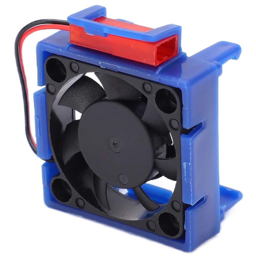 RC Car Cooling Fan Part, High Strength Plastic Mini Motor Heatsinks for 3S 57.4 V Accessory
