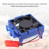 RC Car Cooling Fan Part, High Strength Plastic Mini Motor Heatsinks for 3S 57.4 V Accessory view 3