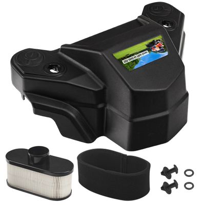 FENXDN 11011-0920 Air Filter Case Kit for Kaw-asaki FS481V FS541V FS600V Mower Engines - Black